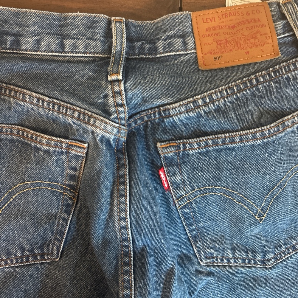 Levi's WoMen's Classic Indigo Straight Jeans